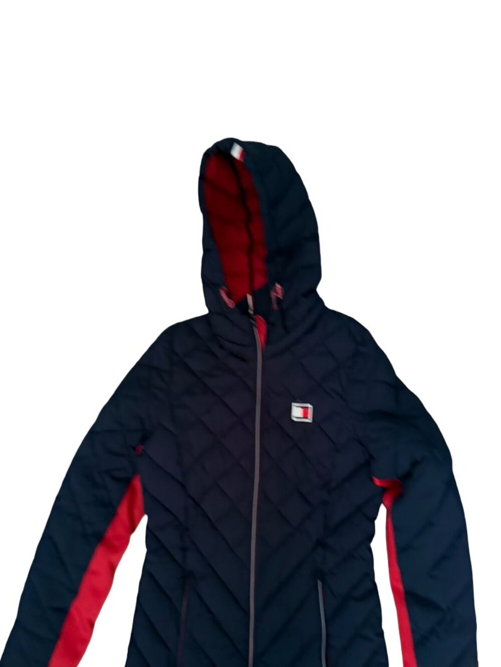 Tommy Hilfiger Size Medium Navy Quilted Winter Jacket